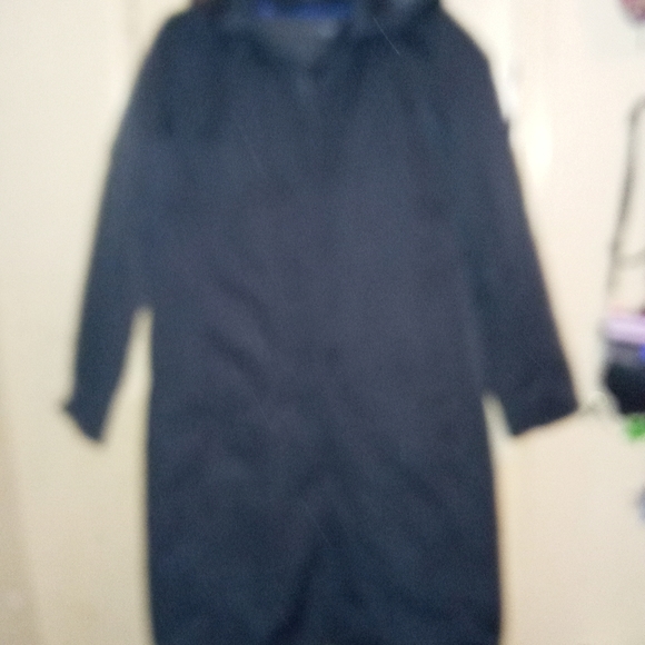 Navy blue trench coat - Picture 11 of 14